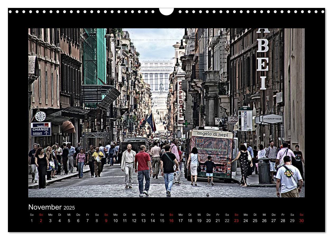 Bild: 9783435827640 | Roma (Wandkalender 2025 DIN A3 quer), CALVENDO Monatskalender | 2025