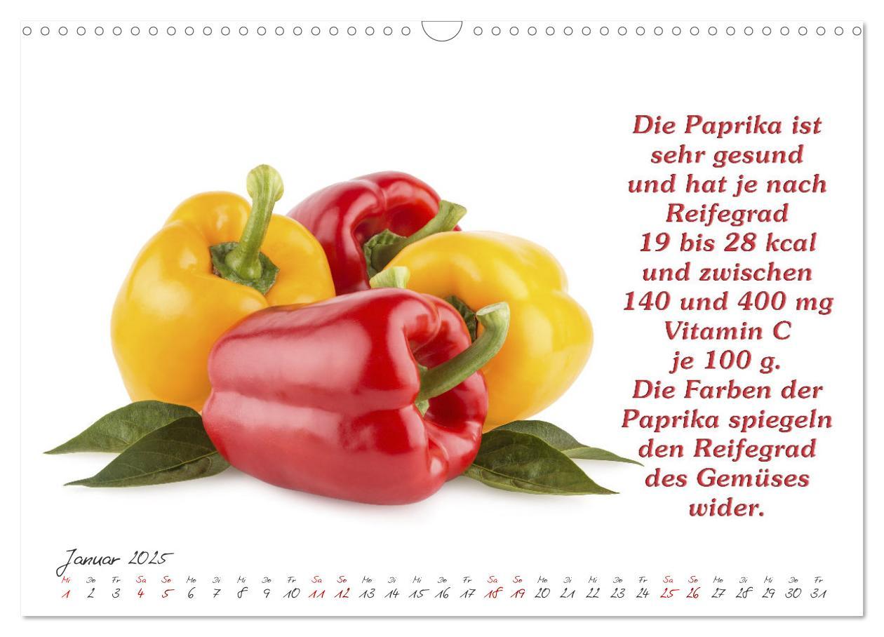 Bild: 9783435041923 | Gesund durchs Jahr (Wandkalender 2025 DIN A3 quer), CALVENDO...