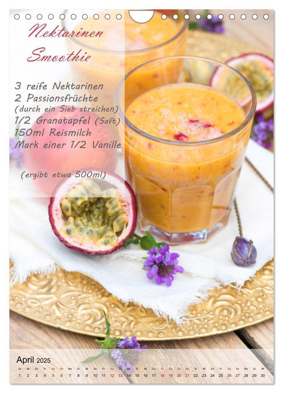 Bild: 9783435985890 | Smoothies zum Selbermachen (Wandkalender 2025 DIN A4 hoch),...