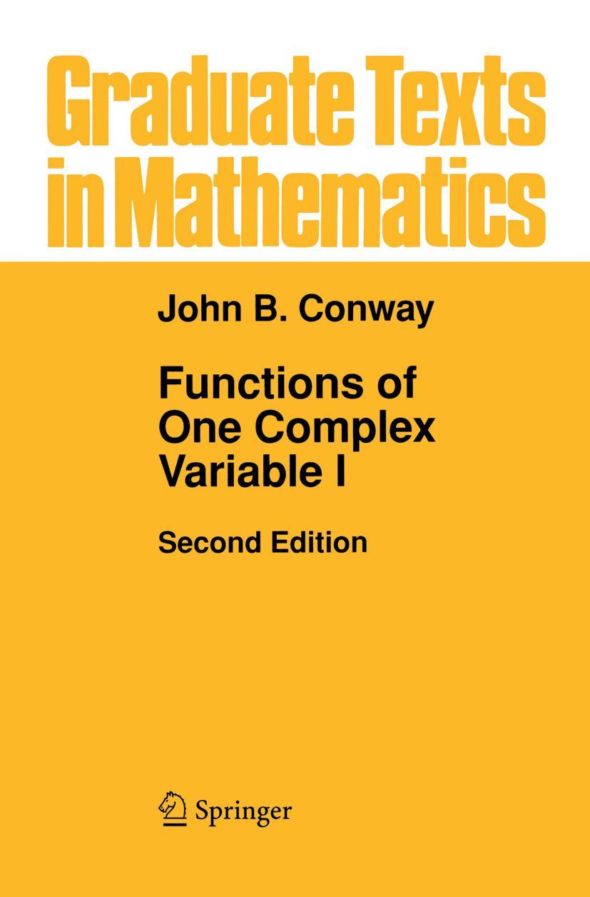 Cover: 9780387942346 | Functions of One Complex Variable I | John B. Conway | Taschenbuch