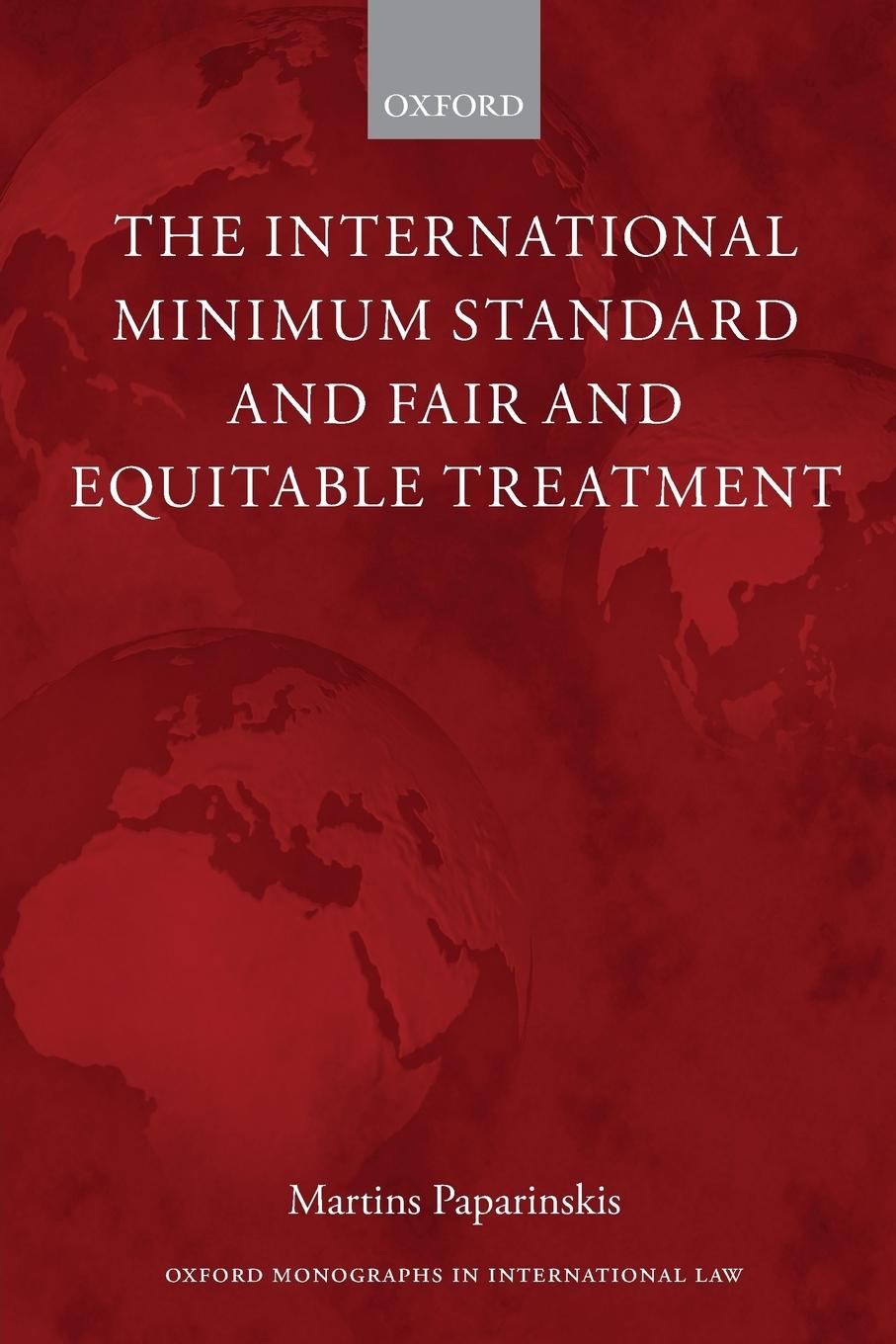 Cover: 9780198732167 | The International Minimum Standard and Fair and Equitable Treatment