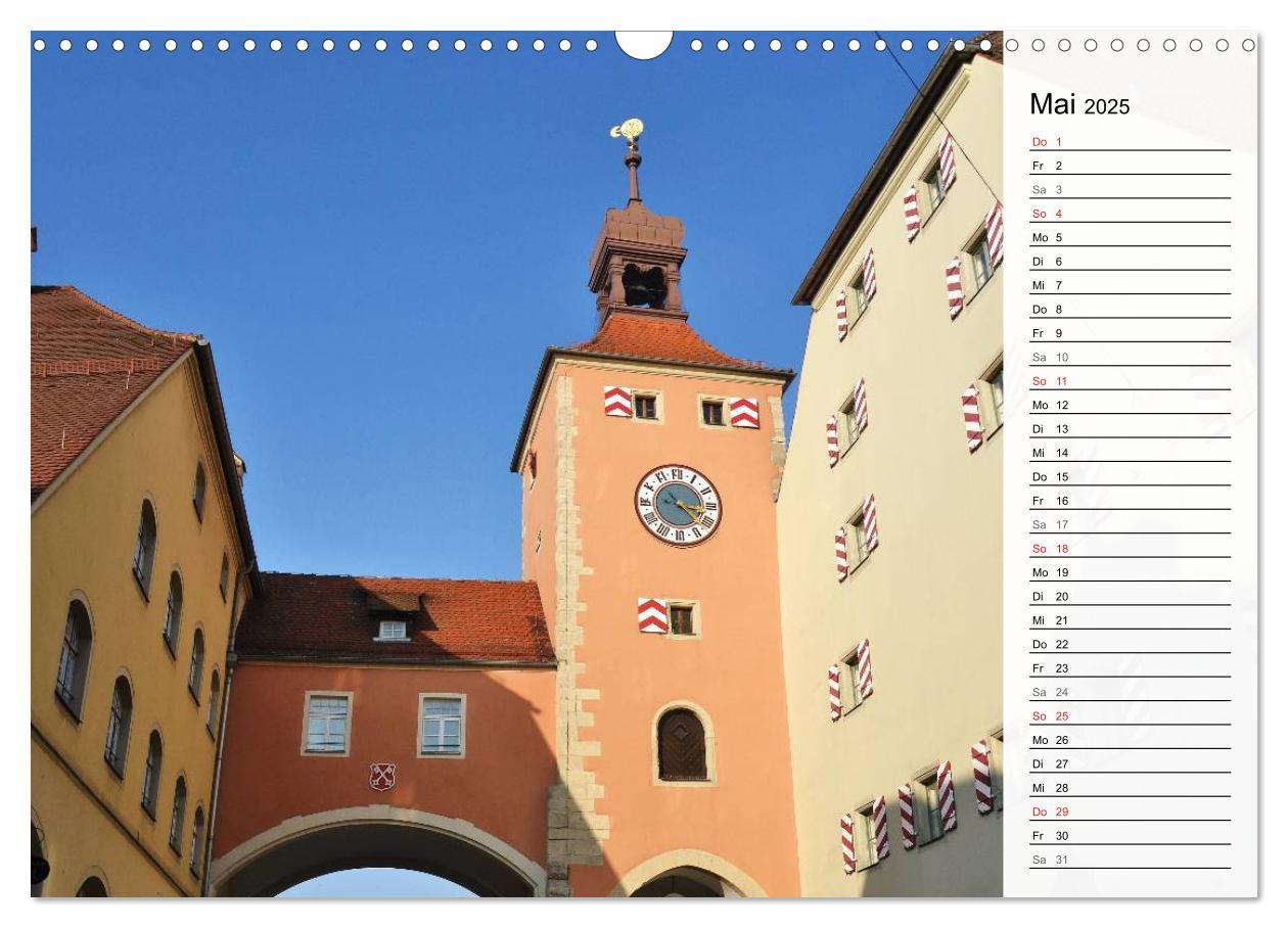 Bild: 9783435548781 | Die Farben von REGENSBURG (Wandkalender 2025 DIN A3 quer), CALVENDO...