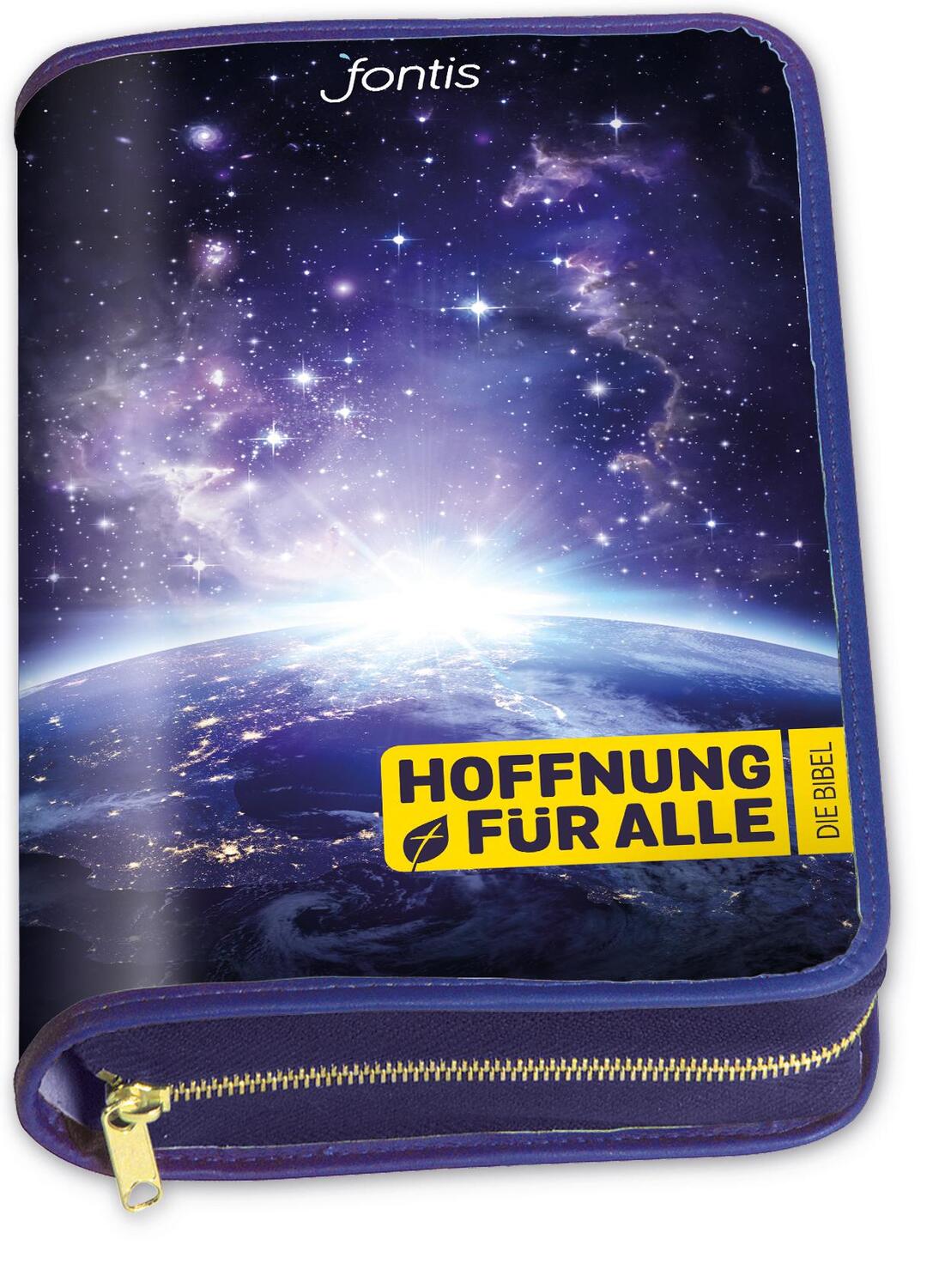 Cover: 9783038483717 | Hoffnung für alle. Die Bibel - Bibelhülle "Blue Planet" | Stück | 2016