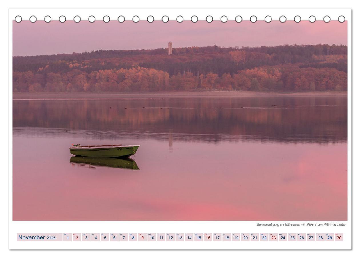 Bild: 9783435071661 | Möhnesee - das westfälische Meer (Tischkalender 2025 DIN A5 quer),...