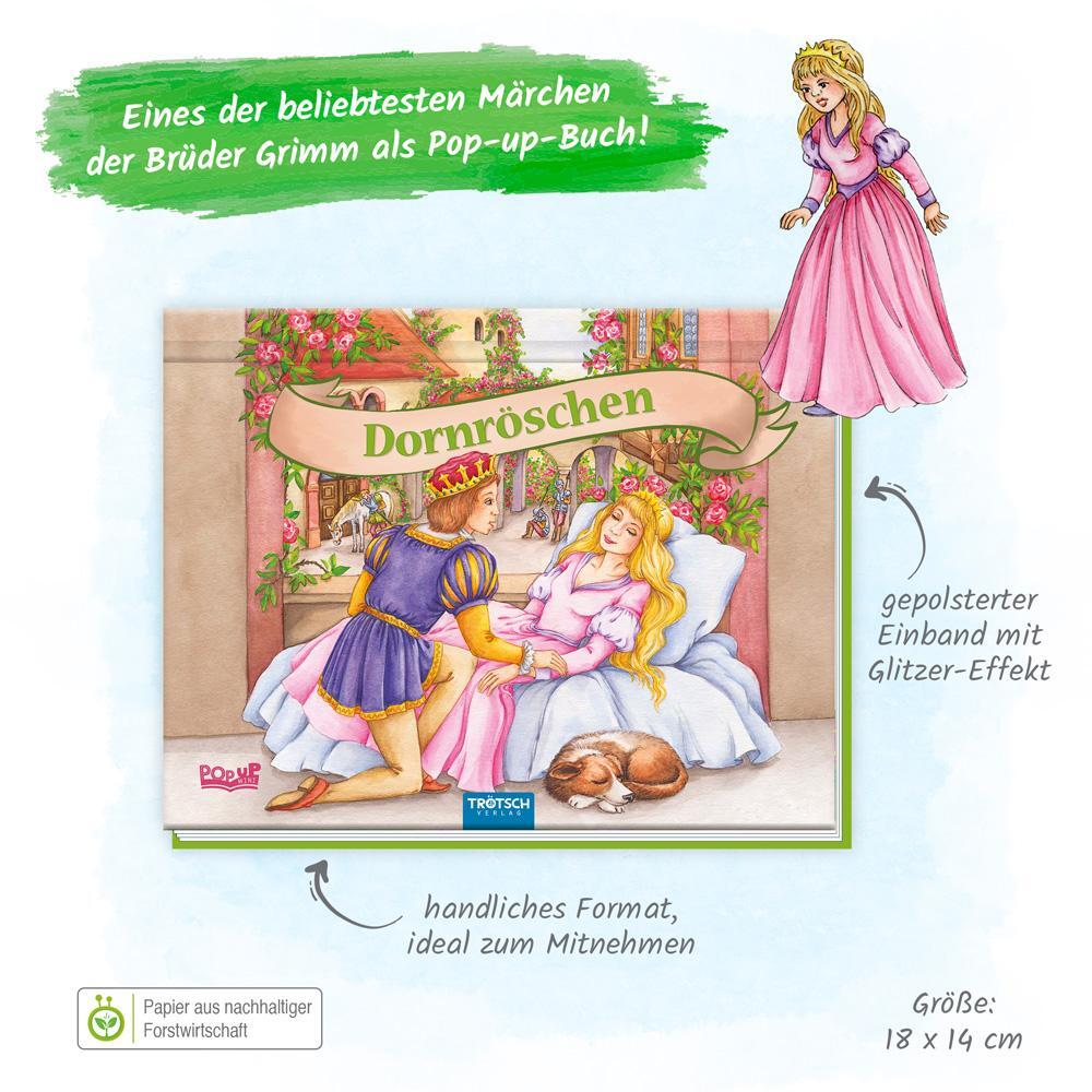 Bild: 9783988020604 | Trötsch Märchenbuch Pop-up-Buch Dornröschen | Co.KG | Buch | 10 S.