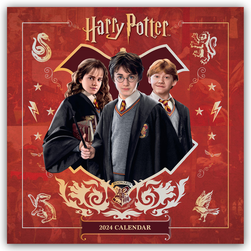 Cover: 9781801229678 | Harry Potter - Offizieller Kalender 2024 - Wandkalender | Ltd | 14 S.