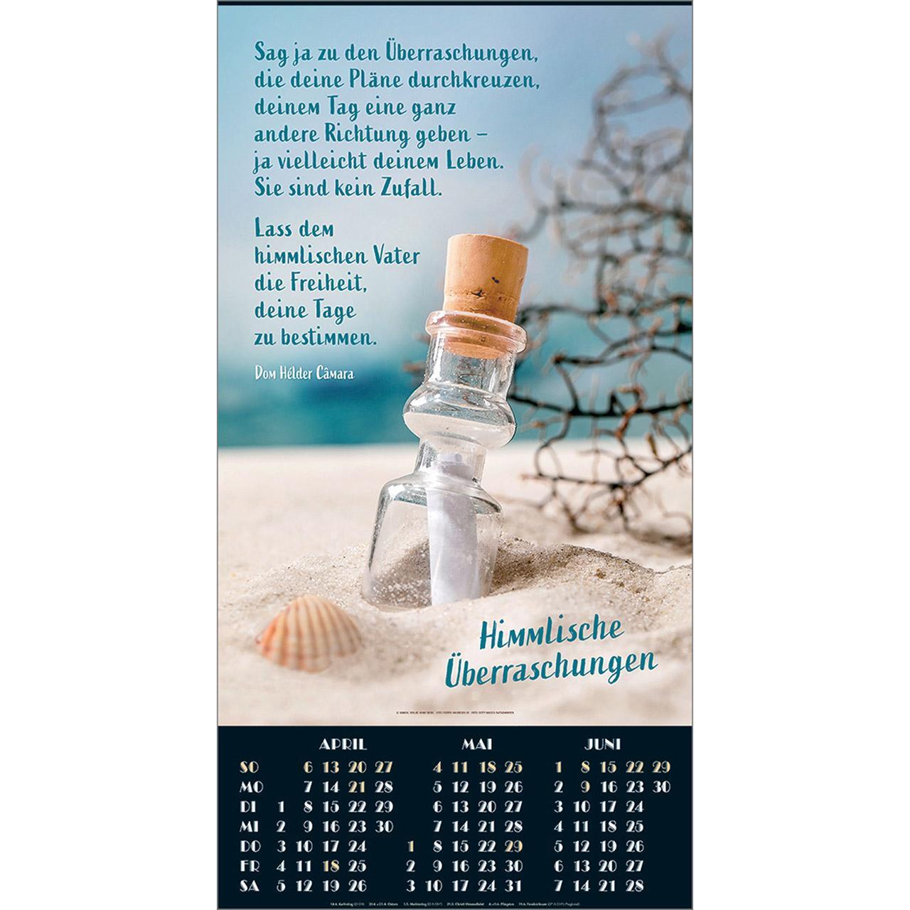 Bild: 9783754800959 | Foto-Poster-Kalender 2025 | Wand-Kalender zum Aufhängen - gerollt