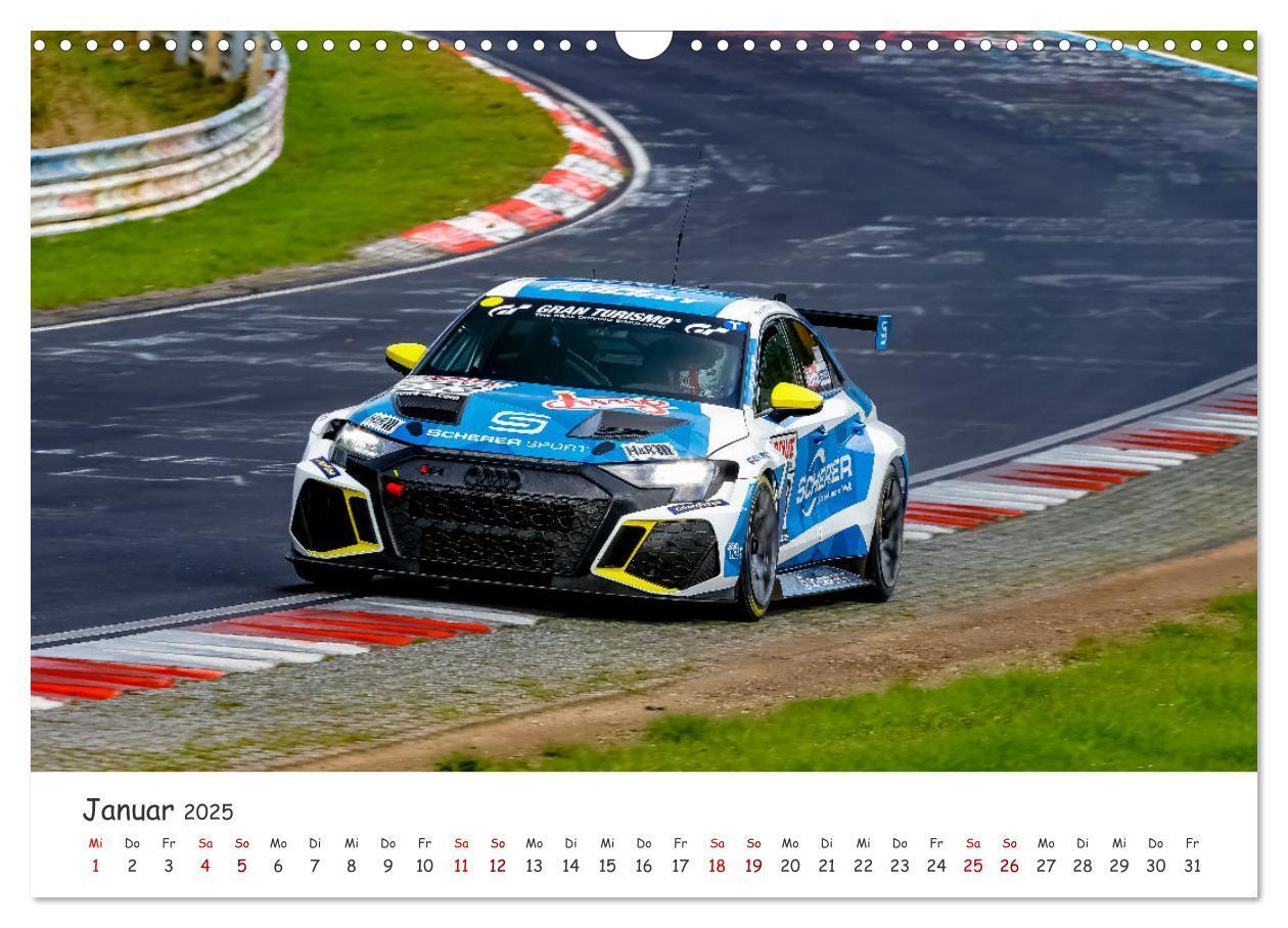 Bild: 9783383927072 | Nüburgring Langstrecken Serie 2025 (Wandkalender 2025 DIN A3 quer),...