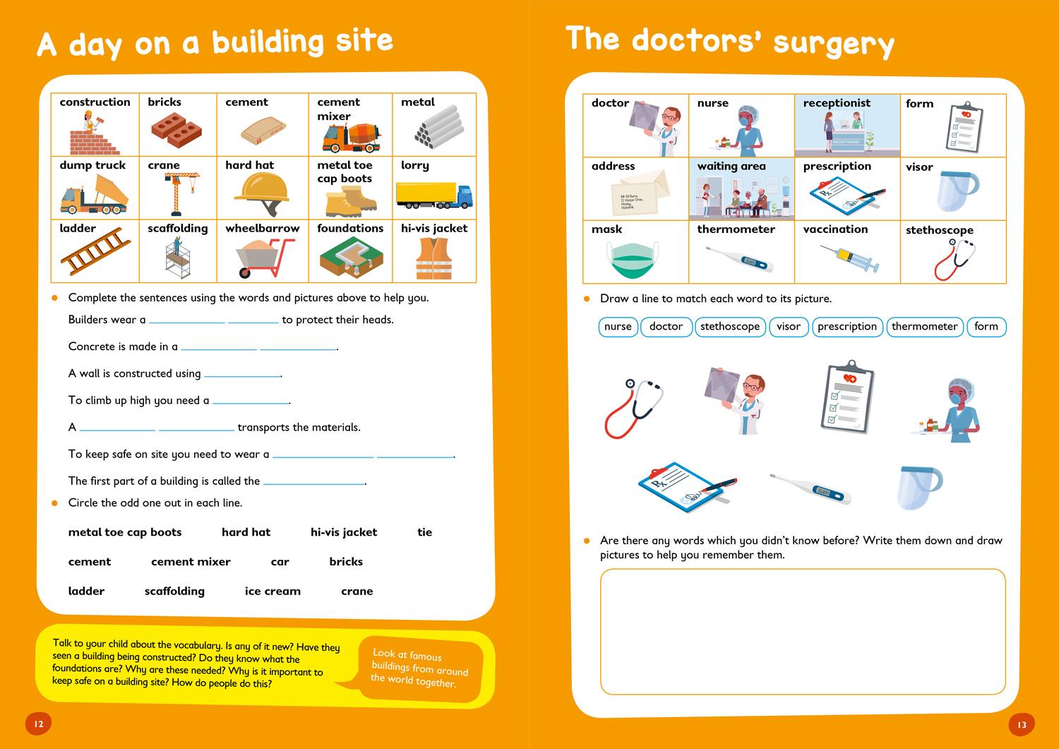 Bild: 9780008491765 | Vocabulary Activity Book Ages 5-7 | Taschenbuch | Englisch | 2022