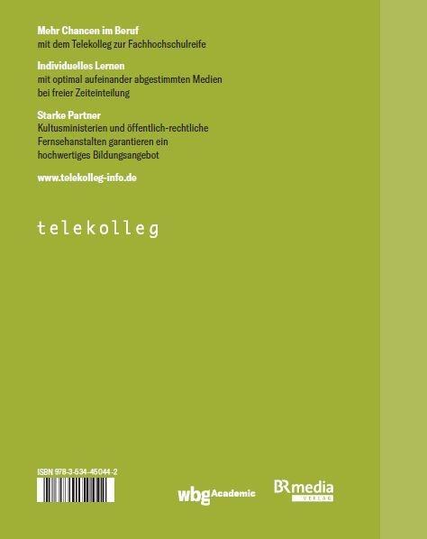 Rückseite: 9783534450442 | Chemie | Christine Lossow (u. a.) | Taschenbuch | BR Telekolleg | 2023