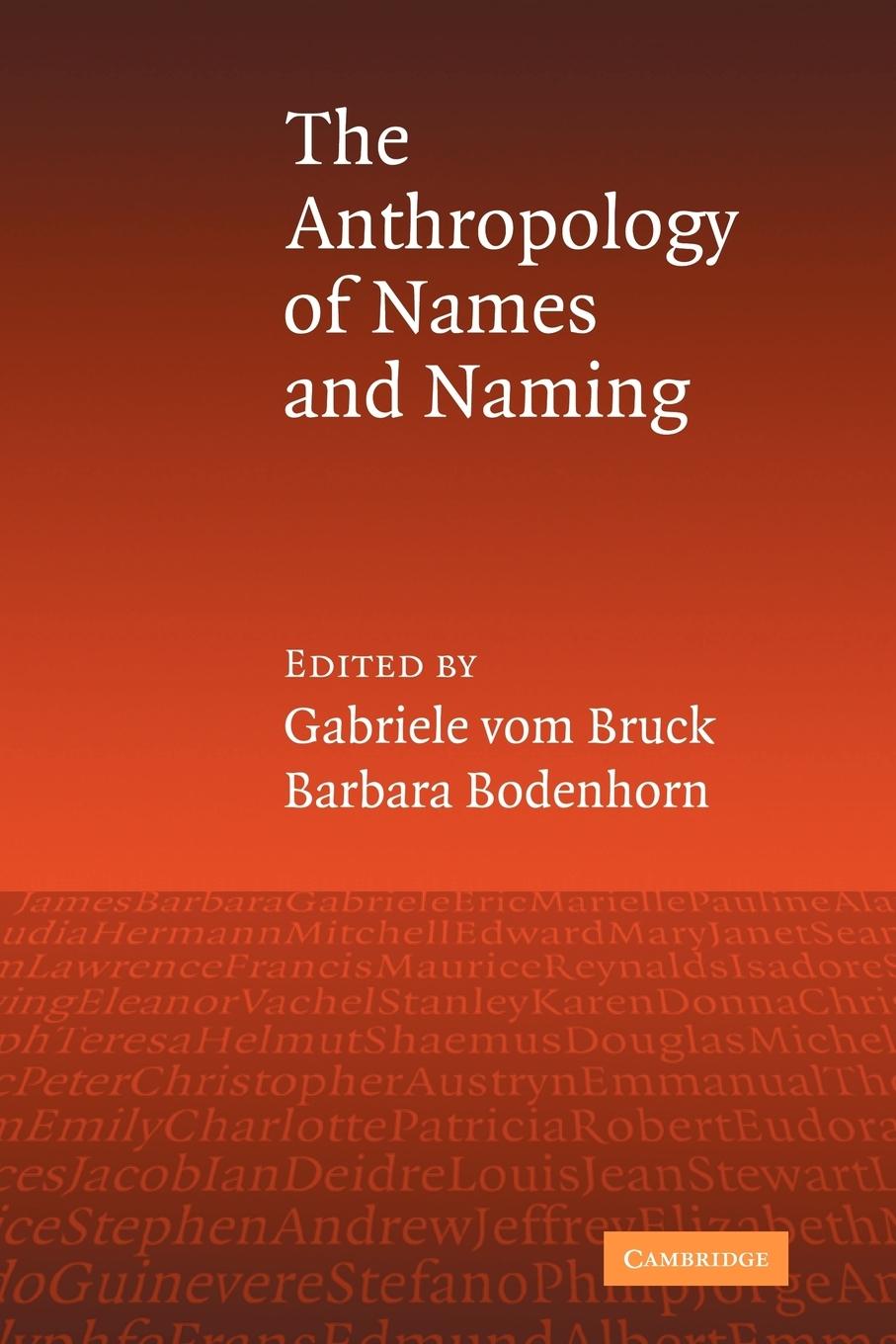 Cover: 9780521121712 | An Anthropology of Names and Naming | Gabriele Vom Bruck | Taschenbuch