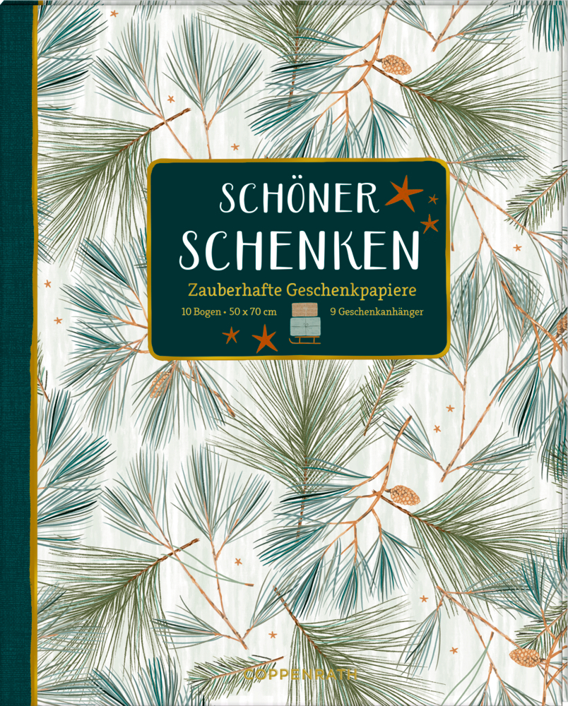 Cover: 4050003726168 | Geschenkpapier-Buch - Schöner schenken - Zauberhafte Geschenkpapiere