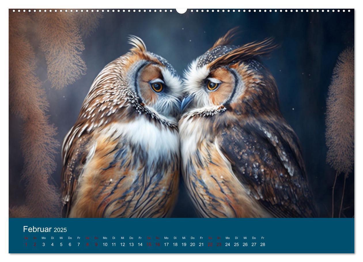 Bild: 9783383916199 | Eule gut... alles gut! (Wandkalender 2025 DIN A2 quer), CALVENDO...