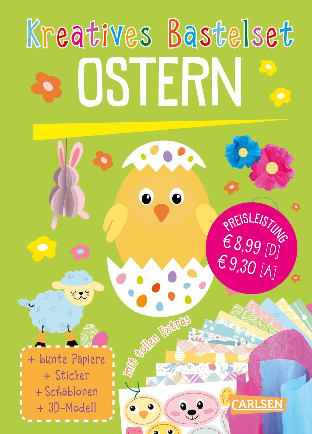 Cover: 9783551191359 | Bastelset für Kinder: Kreatives Bastelset: Ostern | Anton Poitier