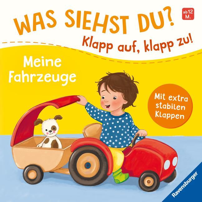 Cover: 9783473418176 | Was siehst du? Klapp auf, klapp zu! Meine Fahrzeuge | Sandra Grimm