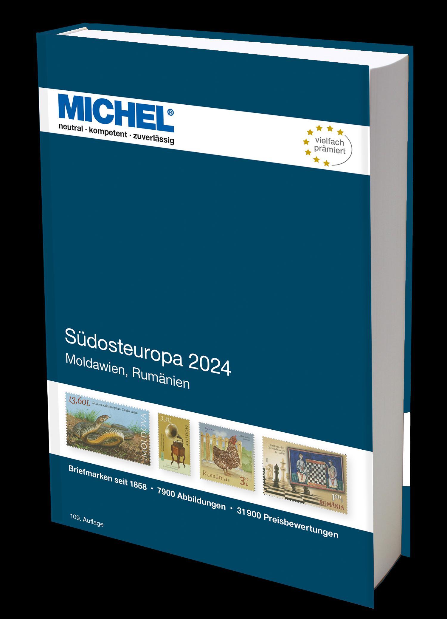 Cover: 9783954024780 | Südosteuropa 2024 | Europa Teil 8 | Michel-Redaktion | Buch | 640 S.