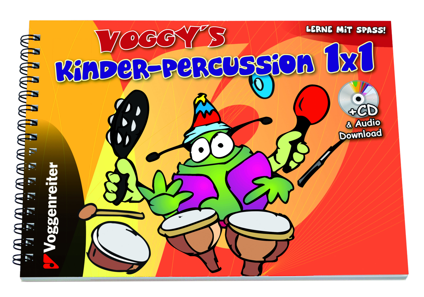 Cover: 9783802402623 | Voggy's Kinder-Percussion 1x1, m. Audio-CD | Yasmin Abendroth | Buch