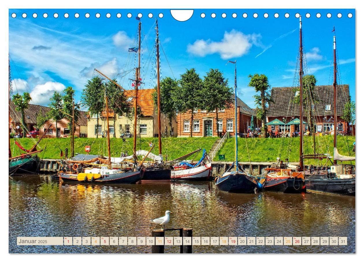 Bild: 9783435436217 | Reise an die Nordsee - Carolinensiel (Wandkalender 2025 DIN A4...