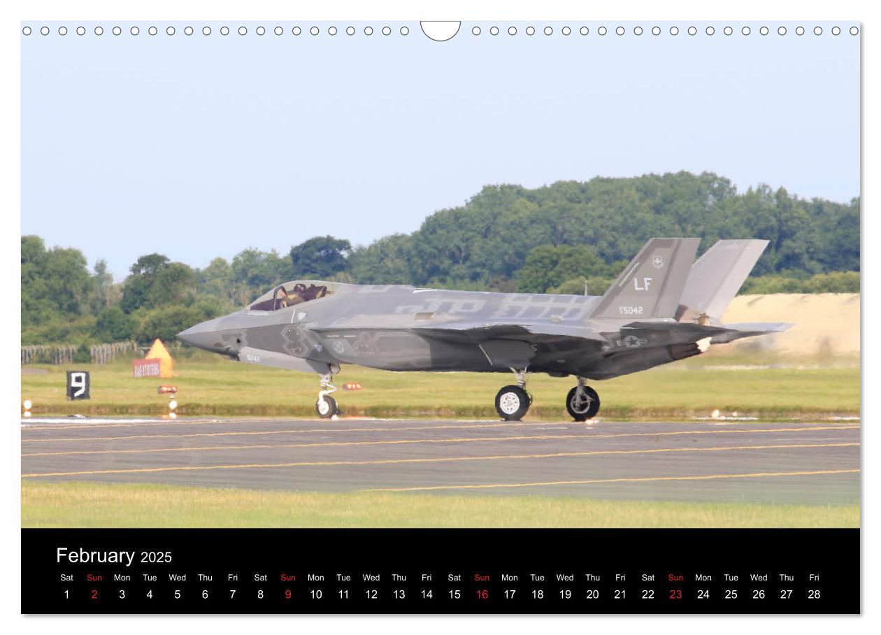 Bild: 9781325951314 | Lockheed Martin F35 Stealth Fighter (Wall Calendar 2025 DIN A3...