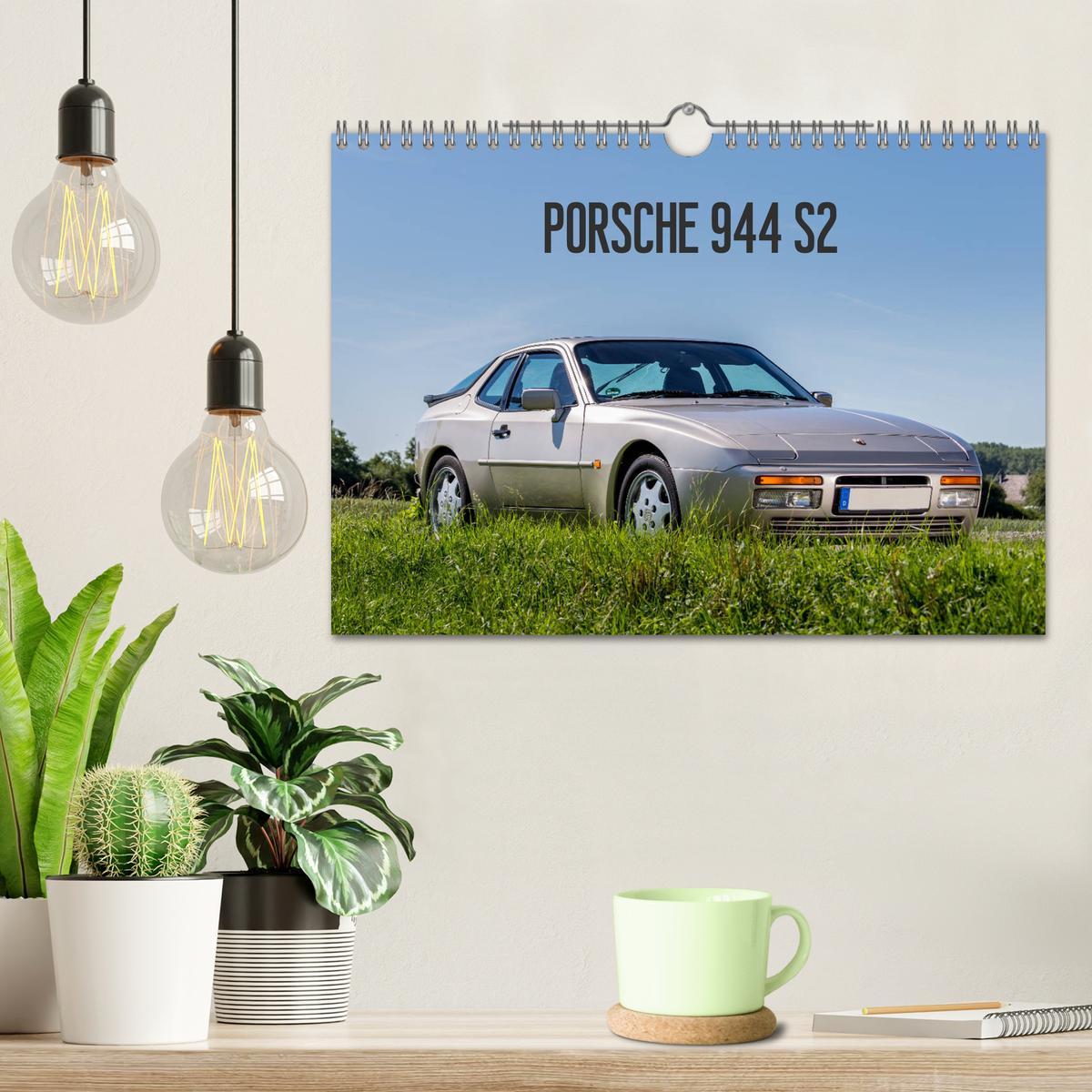 Bild: 9783435353880 | Porsche 944 S2 (Wandkalender 2025 DIN A4 quer), CALVENDO...