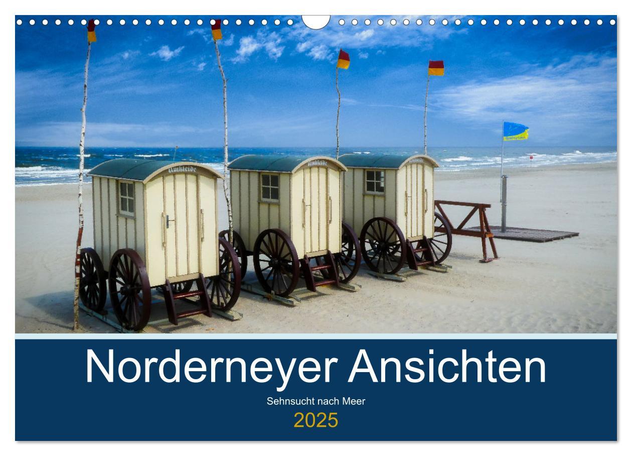 Cover: 9783435030019 | Norderneyer Ansichten (Wandkalender 2025 DIN A3 quer), CALVENDO...