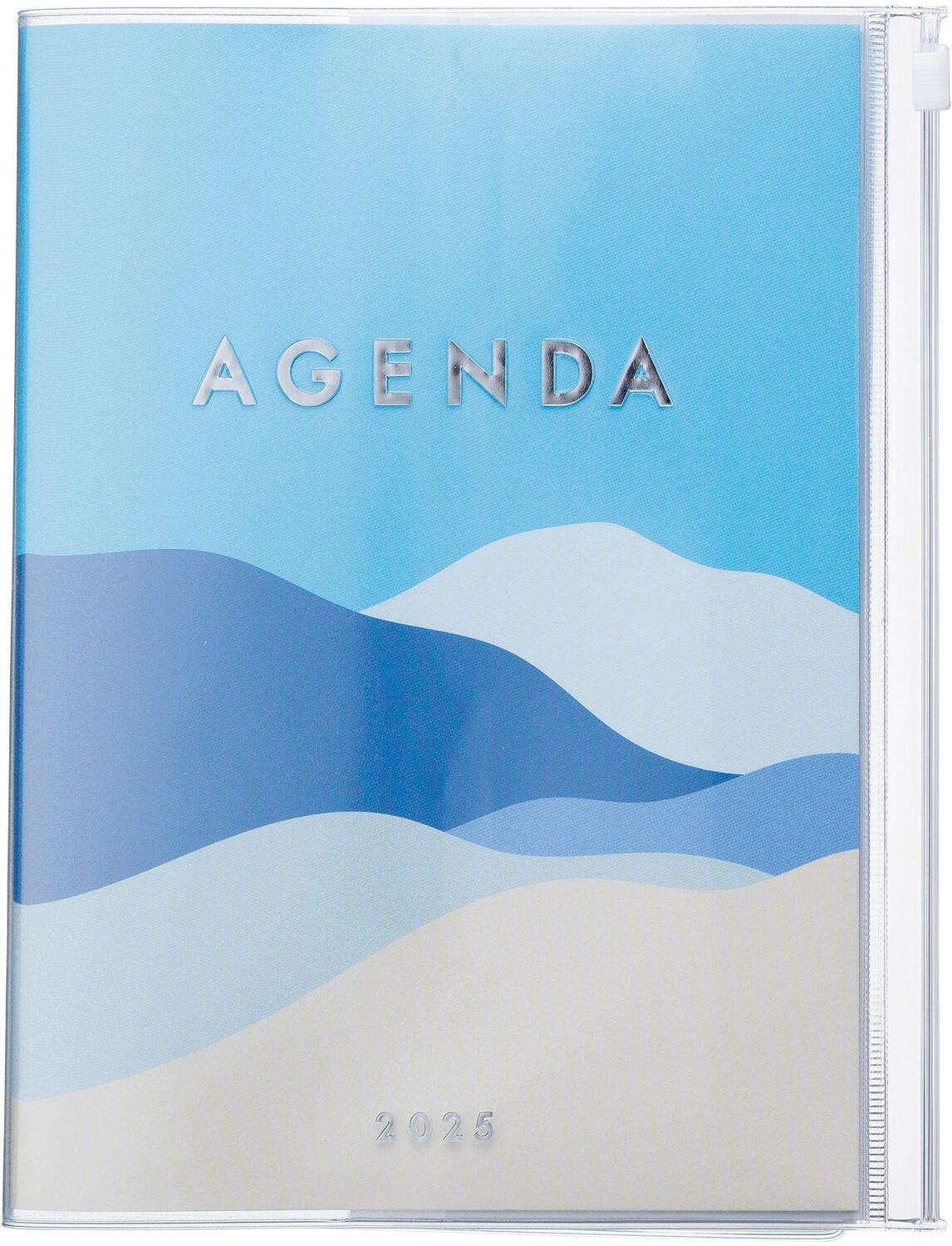 Cover: 4550045127997 | MARK'S 2024/2025 Taschenkalender A5 vertikal, Mountain // Blue | Inc.