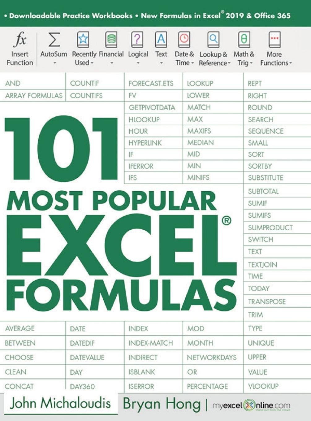 Cover: 9788409378630 | 101 Most Popular Excel Formulas | John Michaloudis | Buch | Englisch