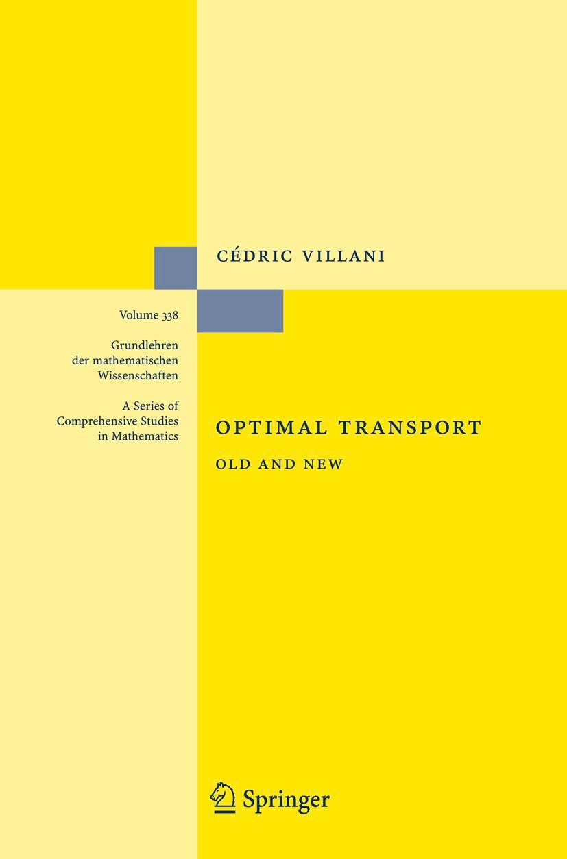 Cover: 9783540710493 | Optimal Transport | Old and New | Cédric Villani | Buch | xxii | 2008