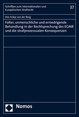 Cover: 9783848755295 | Folter, unmenschliche und erniedrigende Behandlung in der...