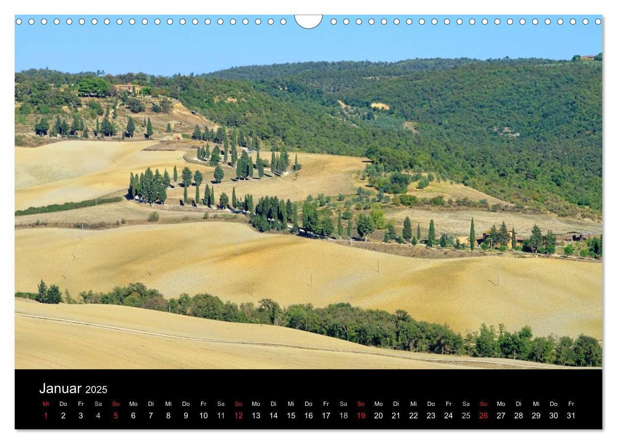 Bild: 9783435757039 | Toskana ¿ Traumlandschaft in Italien (Wandkalender 2025 DIN A3...