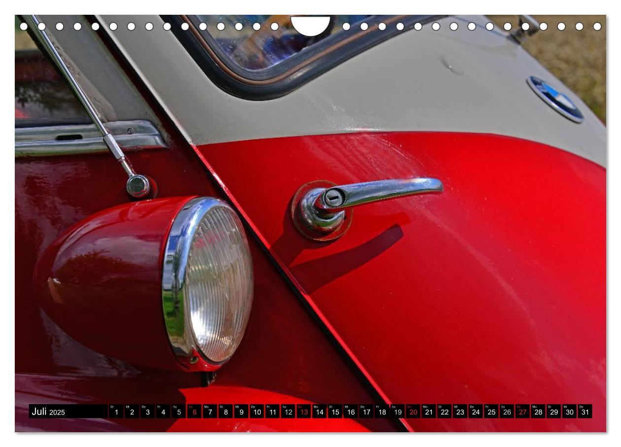 Bild: 9783435698394 | BMW Isetta - Die Knutschkugel (Wandkalender 2025 DIN A4 quer),...