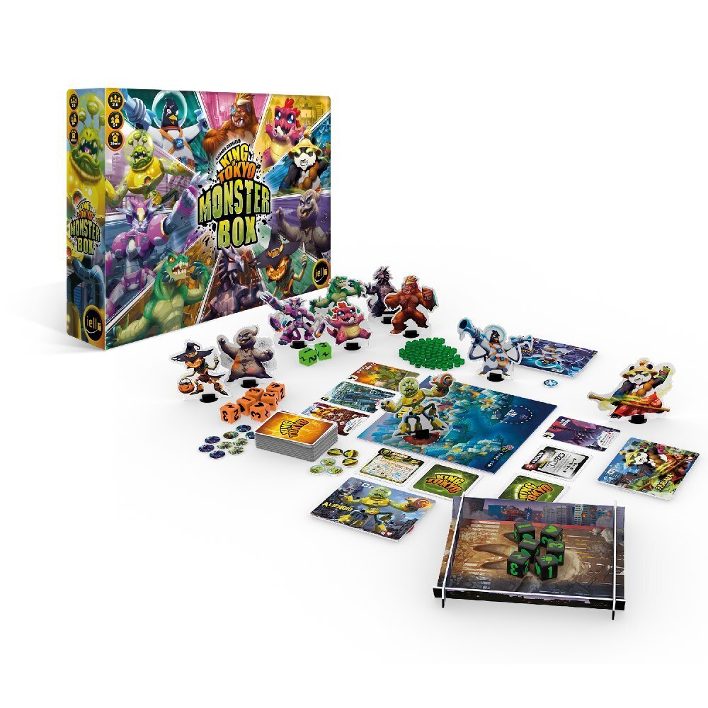 Bild: 3760175519093 | King of Tokyo - Monster Box (Spiel) | Richard Garfield | Spiel | 2022