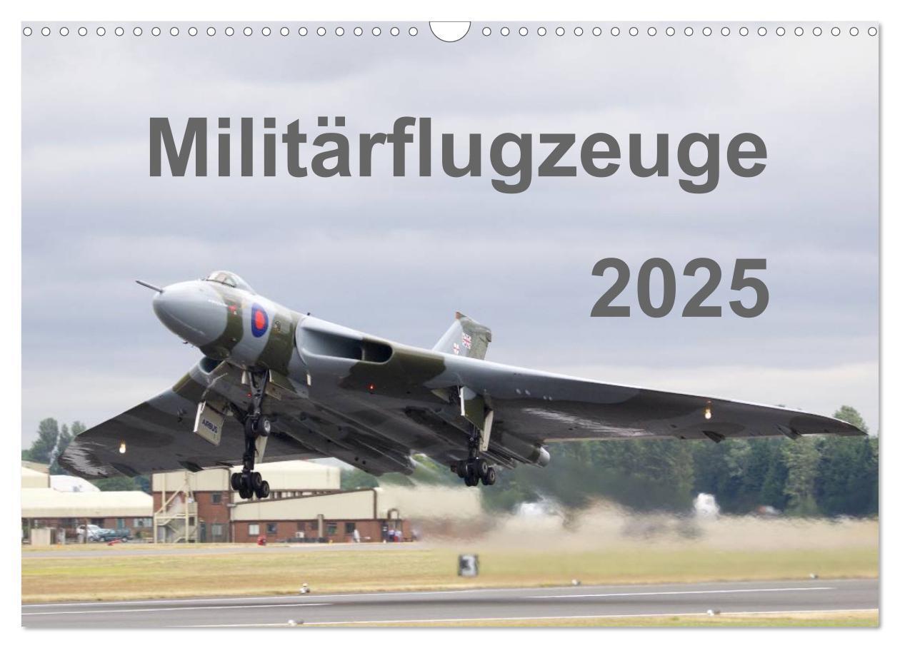 Cover: 9783435479054 | Militärflugzeuge 2025 (Wandkalender 2025 DIN A3 quer), CALVENDO...