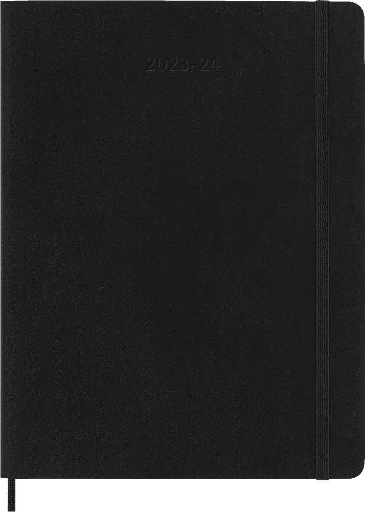 Cover: 8056598857030 | Moleskine 18 Monate Wochen Notizkalender 2023/2024, XL 19X25, Schwarz