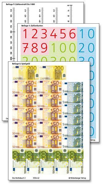 Cover: 9783619354429 | Das Mathebuch 3 - Arbeitsbeilagen (identisch mit 978-3-619-35472-6)