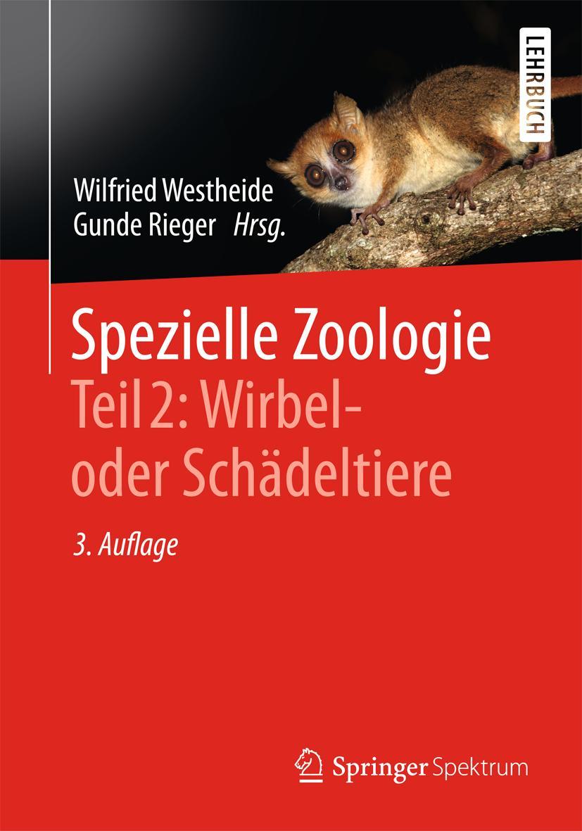 Cover: 9783642554353 | Spezielle Zoologie. Teil 2: Wirbel- oder Schädeltiere | Rieger (u. a.)