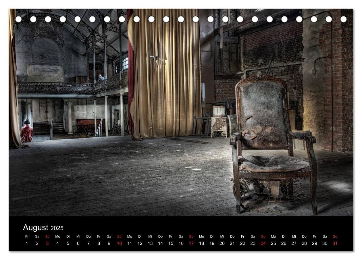 Bild: 9783435771943 | Geheimnisvolle Orte - Lost Places (Tischkalender 2025 DIN A5 quer),...