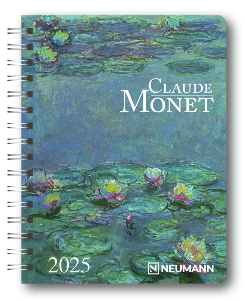 Cover: 4002725994714 | N NEUMANNVERLAGE - Claude Monet 2025 Diary, 16,5x21,6cm,...