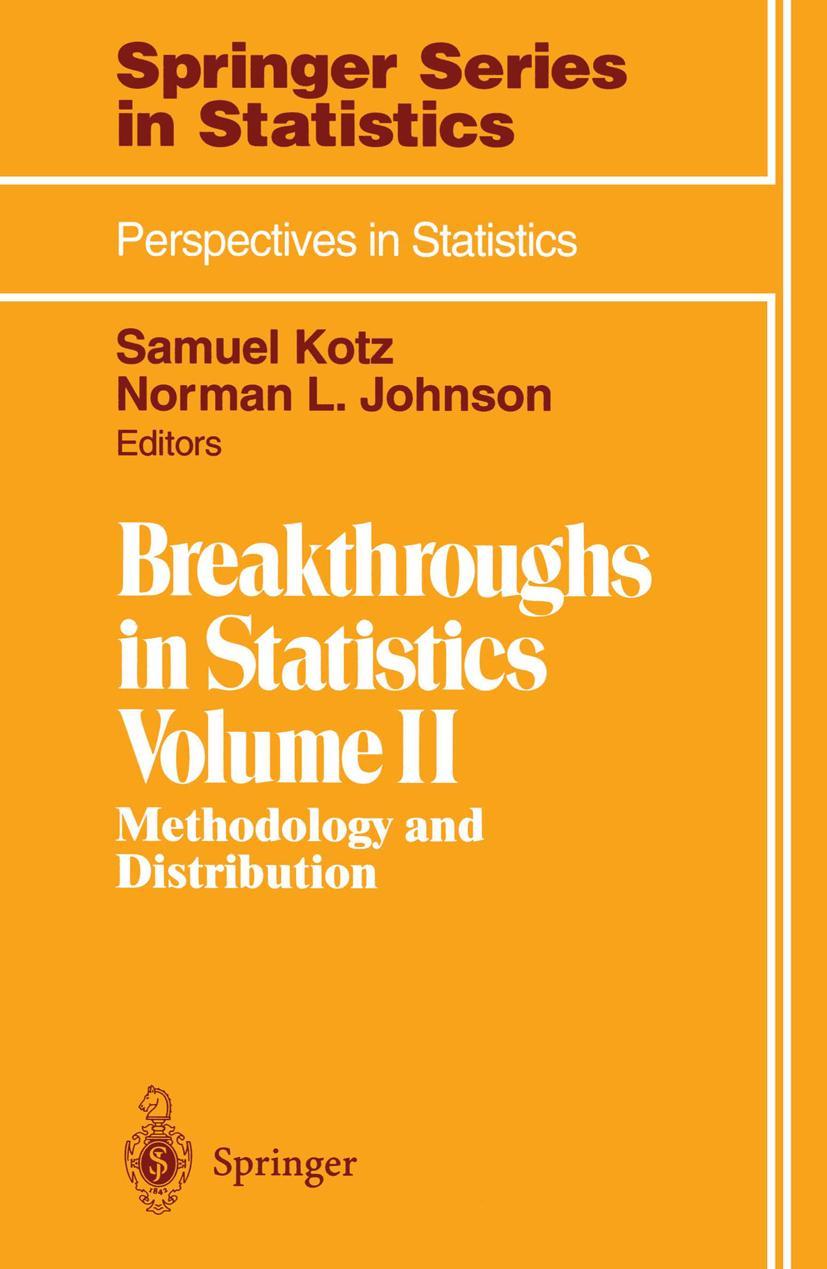 Cover: 9780387940397 | Breakthroughs in Statistics | Methodology and Distribution | Buch