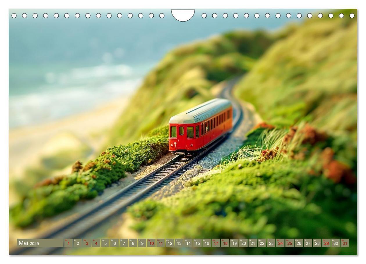 Bild: 9783435927562 | Miniaturwelt Eisenbahn - Zug um Zug ins Abenteuer (Wandkalender...