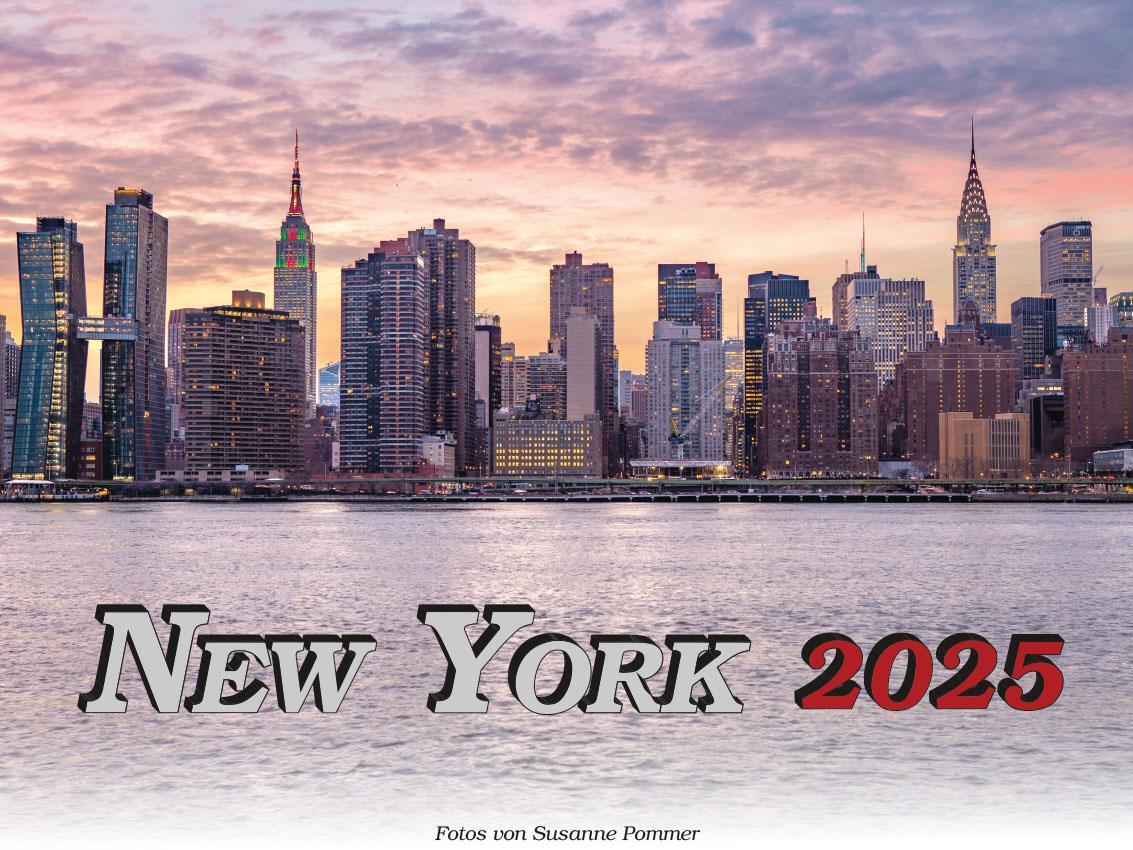 Cover: 9783948794750 | New York Kalender 2025 | Susanne Pommer (u. a.) | Kalender | Deutsch