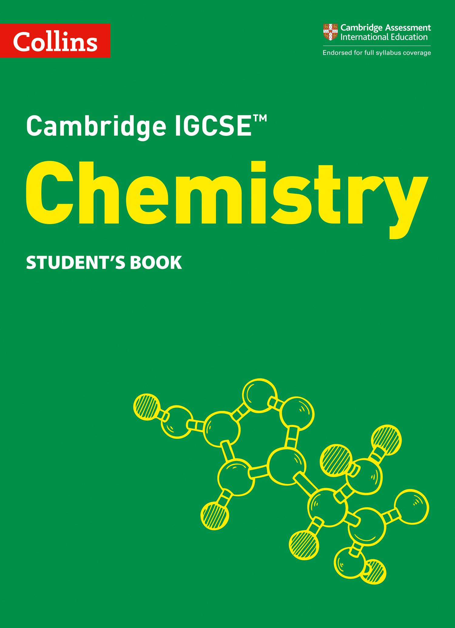 Cover: 9780008430887 | Cambridge IGCSE(TM) Chemistry Student's Book | Chris Sunley (u. a.)