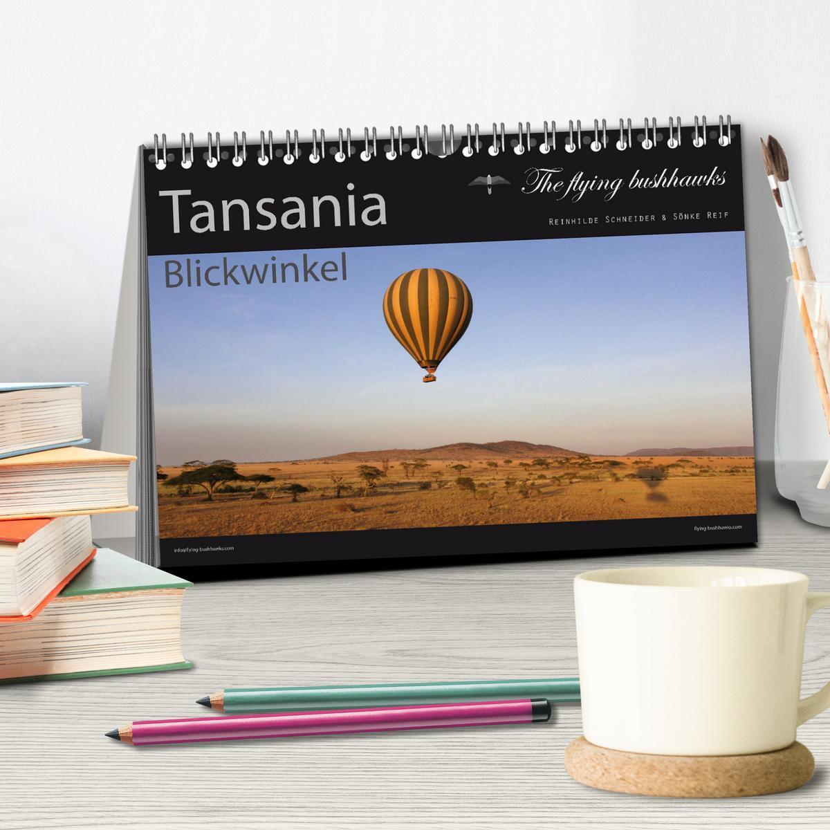 Bild: 9783383815386 | Tansania Blickwinkel 2025 (Tischkalender 2025 DIN A5 quer),...