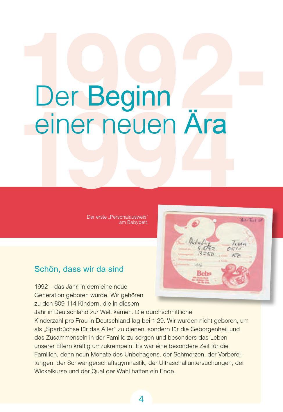 Bild: 9783831330928 | Wir vom Jahrgang 1992 - Kindheit und Jugend | Tessa Stiebeling | Buch