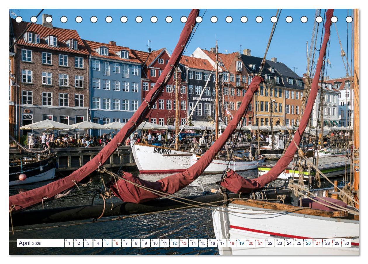 Bild: 9783435305490 | Sommer in Kopenhagen (Tischkalender 2025 DIN A5 quer), CALVENDO...