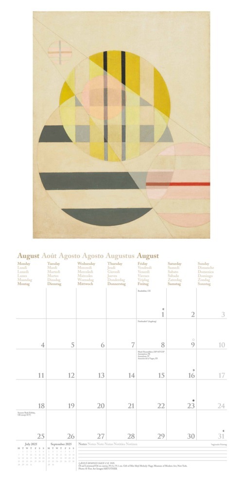 Bild: 4002725987921 | N NEUMANNVERLAGE - Bauhaus 2025 Broschürenkalender, 30x30cm,...