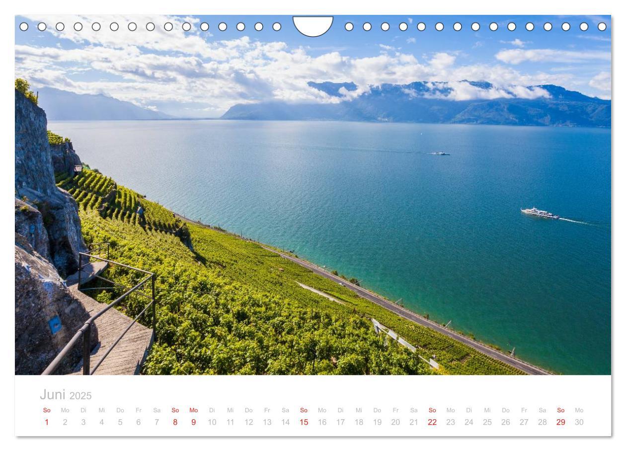 Bild: 9783435642748 | GENFER SEE Das Schweizer Ufer (Wandkalender 2025 DIN A4 quer),...