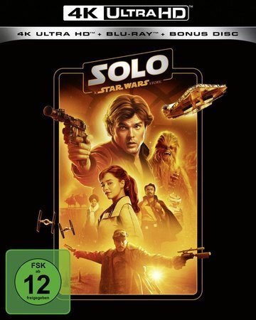 Cover: 8717418565060 | Solo: A Star Wars Story 4K, 3 UHD-Blu-ray (Line Look 2020) | USA