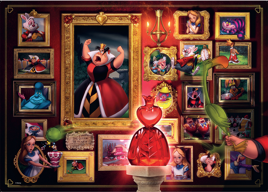 Bild: 4005556150267 | Ravensburger Puzzle 1000 Teile - Disney Villainous Herzkönigin -...