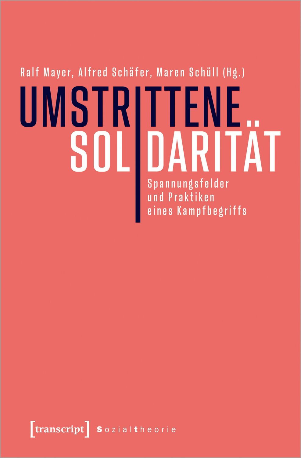 Cover: 9783837664652 | Umstrittene Solidarität | Ralf Mayer (u. a.) | Taschenbuch | 300 S.